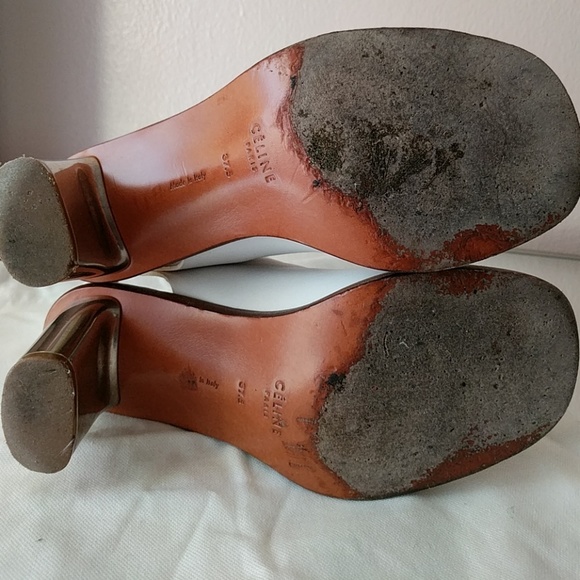 Céline Bam Bam Zipped Open-toe Booties - Picture 7 of 7